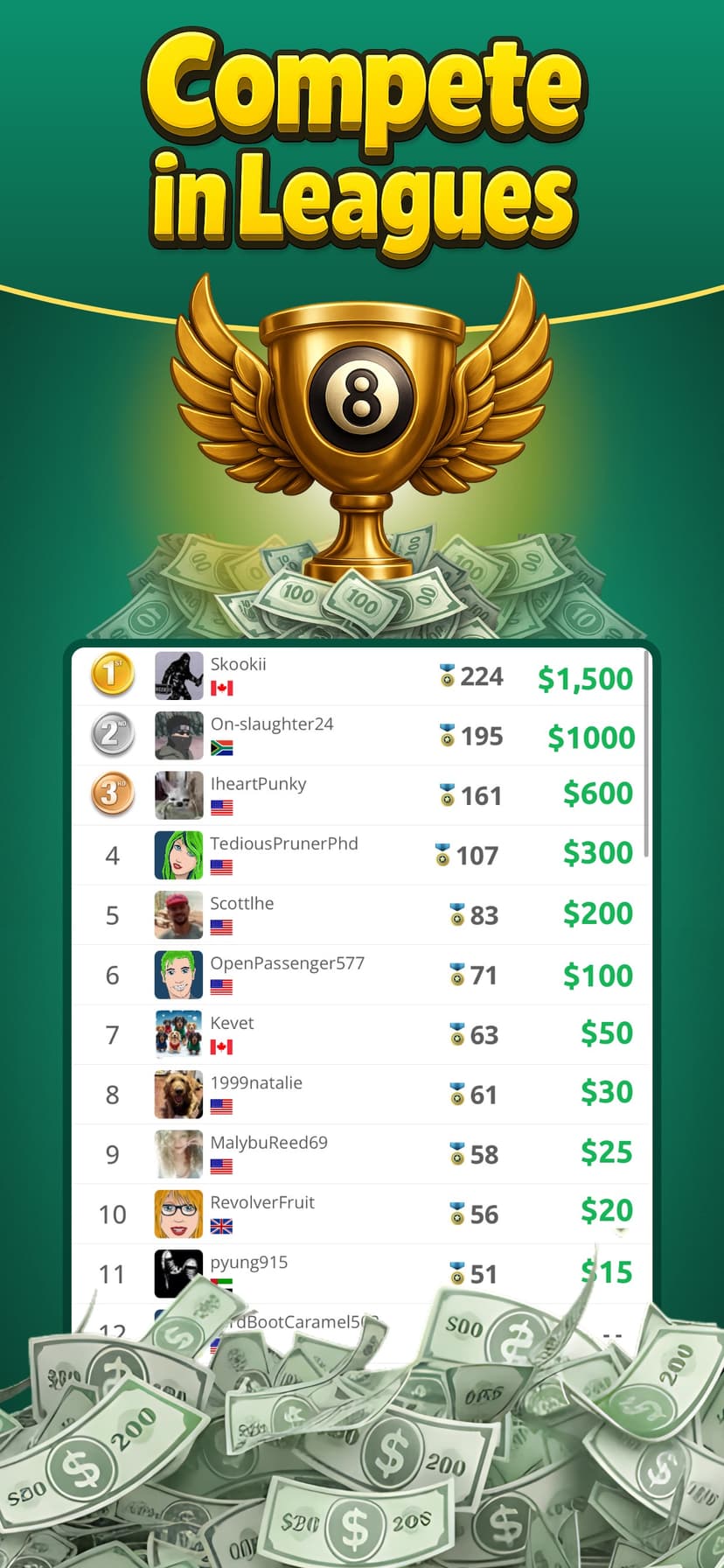 8 Ball Cash Real Money Pool screenshot 5 - screenshot