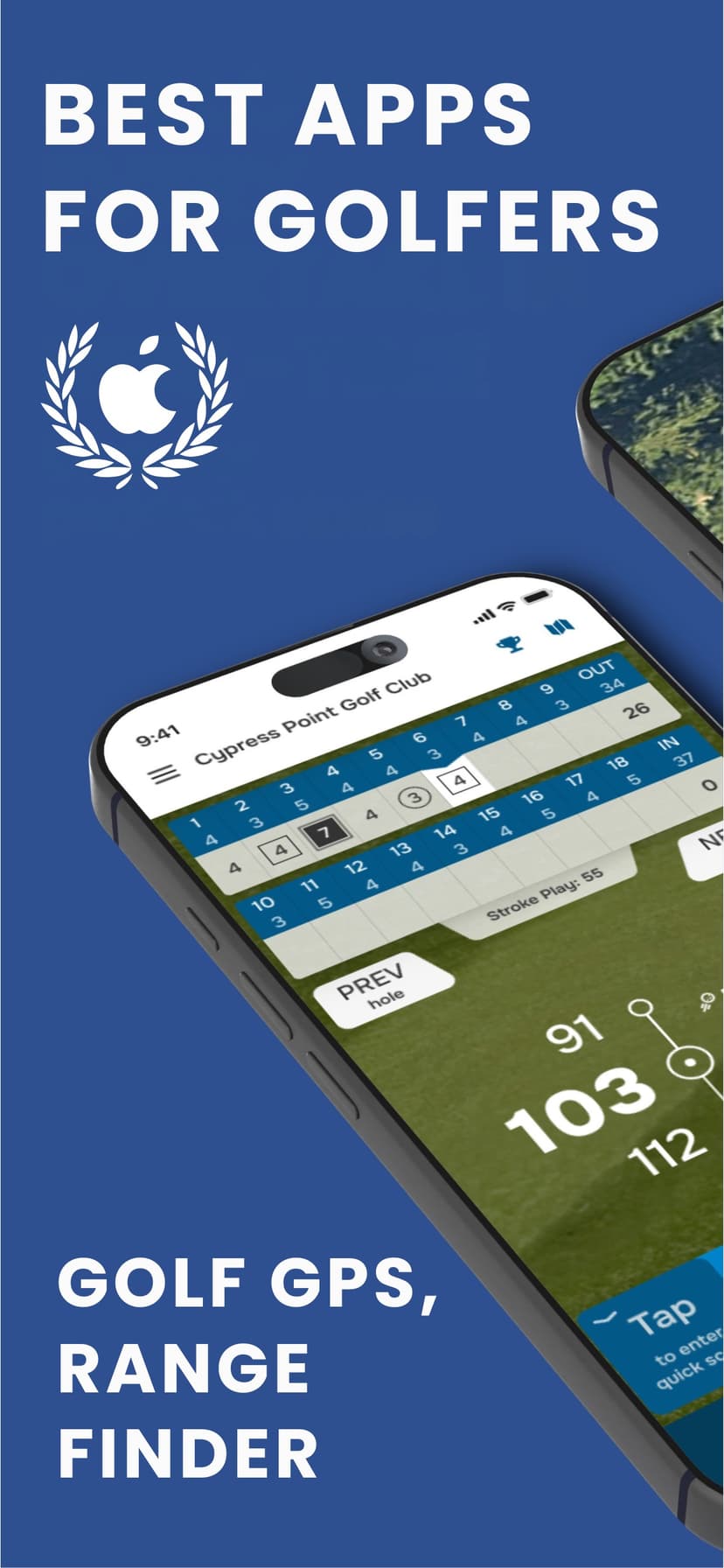 Golf Pad GPS Range Finder screenshot 1 - screenshot
