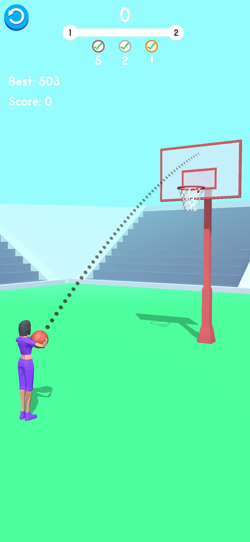Ball Pass 3D screenshot 1 - screenshot