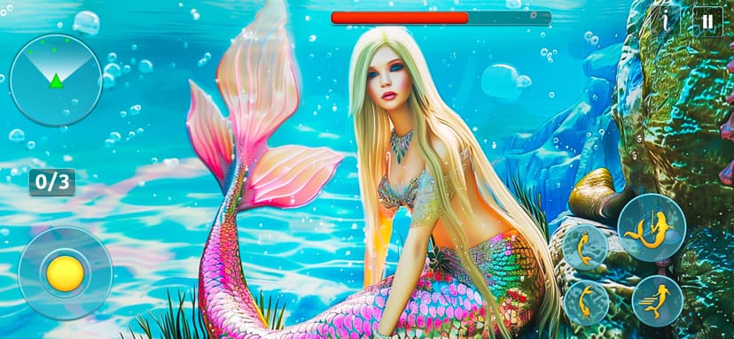 Princess Mermaid Simulator 3D screenshot 3 - screenshot