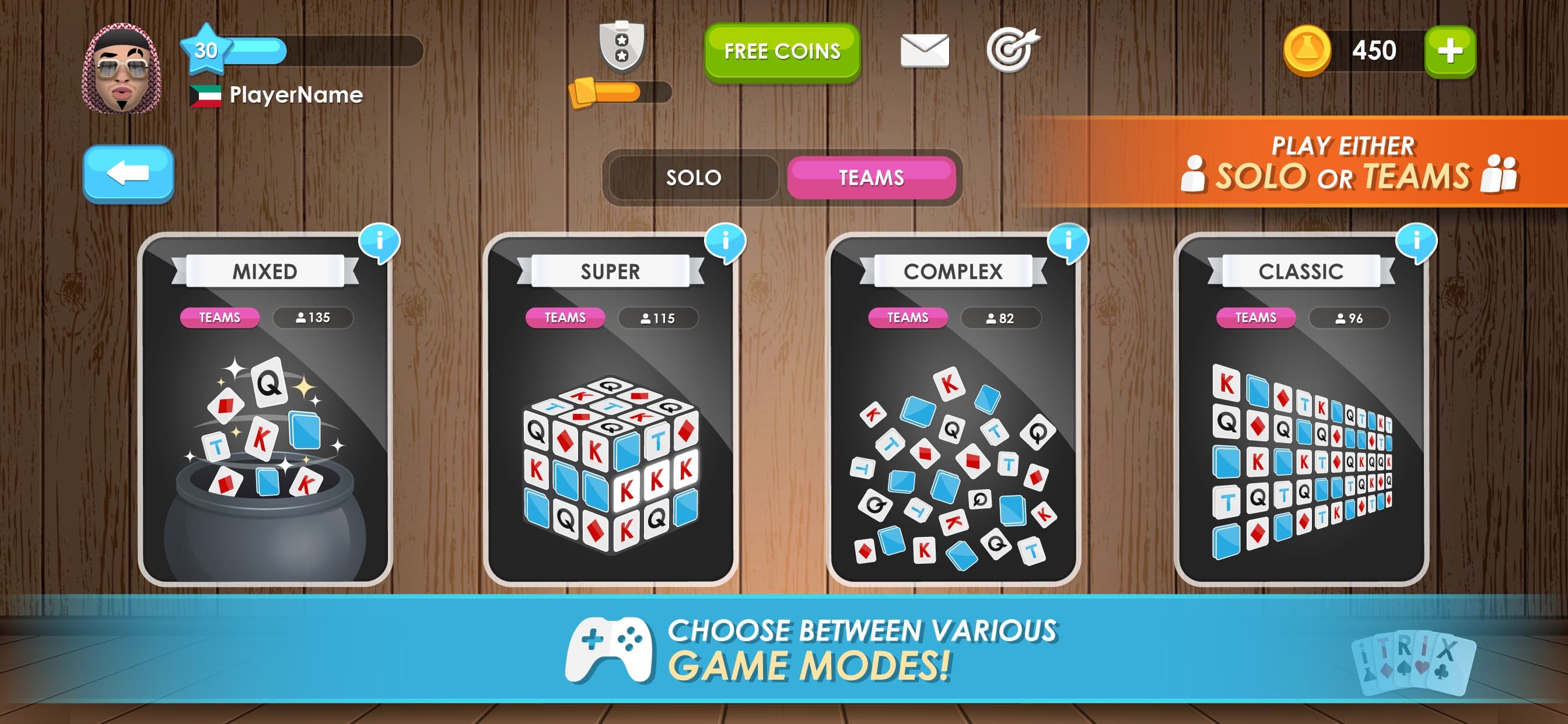 ITrix - The Trix Card Game screenshot 1 - screenshot