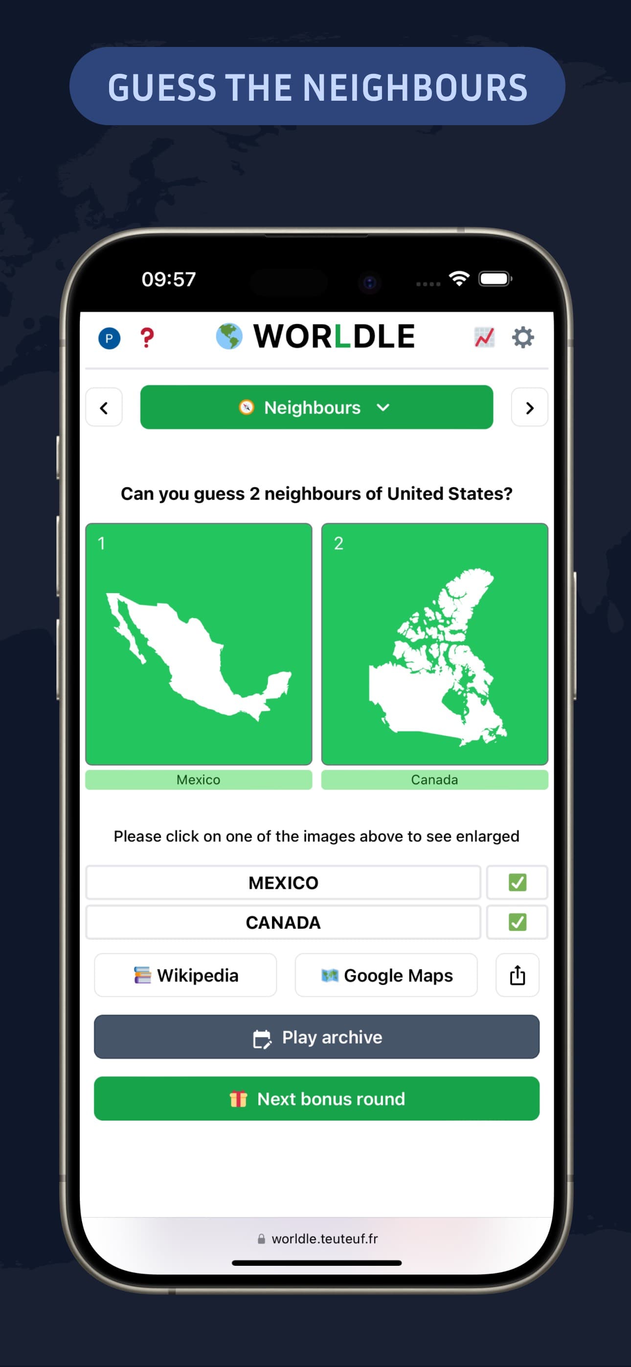 Worldle - Guess The Country! screenshot 3 - screenshot
