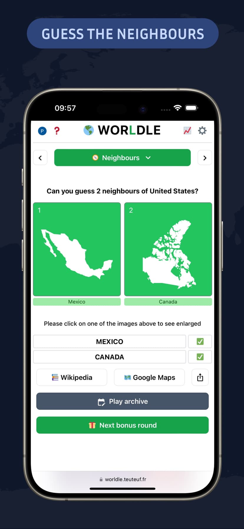 Worldle - Guess The Country! screenshot 3 - screenshot