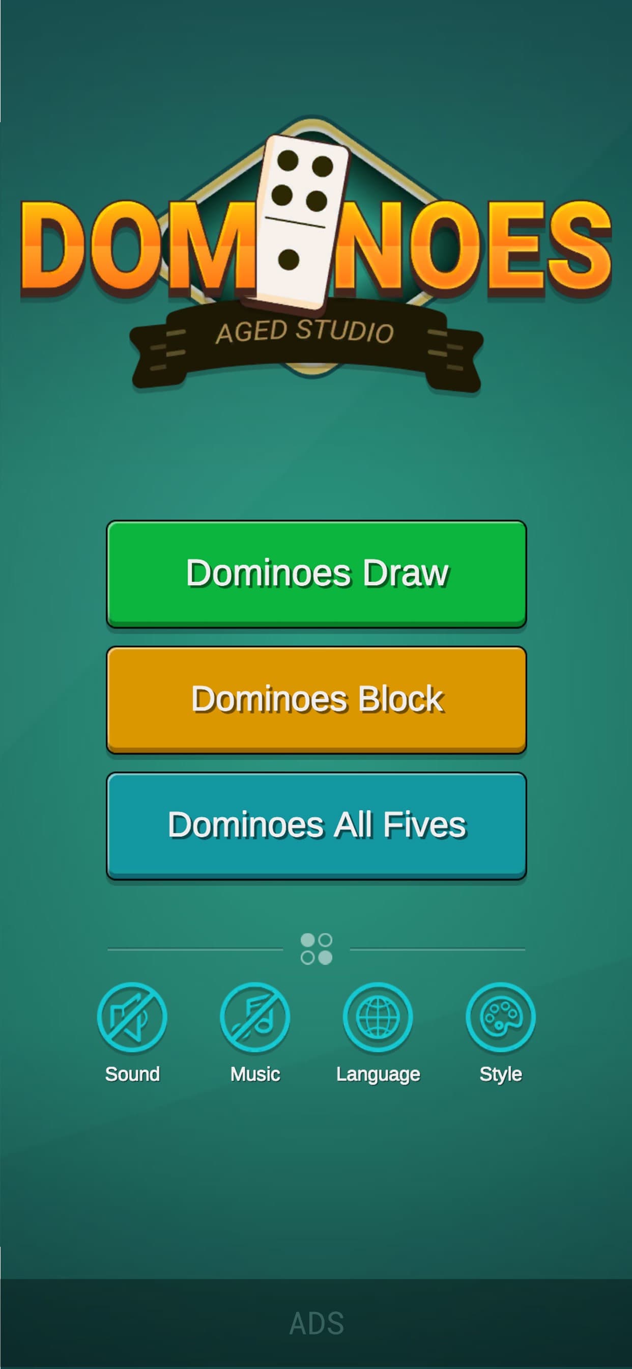 Dominoes - Domiones Master screenshot 1 - screenshot