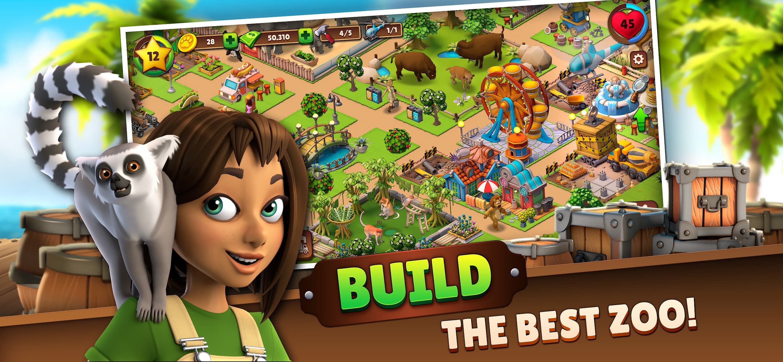 Zoo Life: Animal Park Game screenshot 1 - screenshot