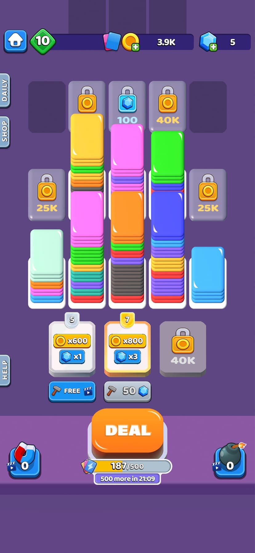 Card Shuffle Sort screenshot 2 - screenshot