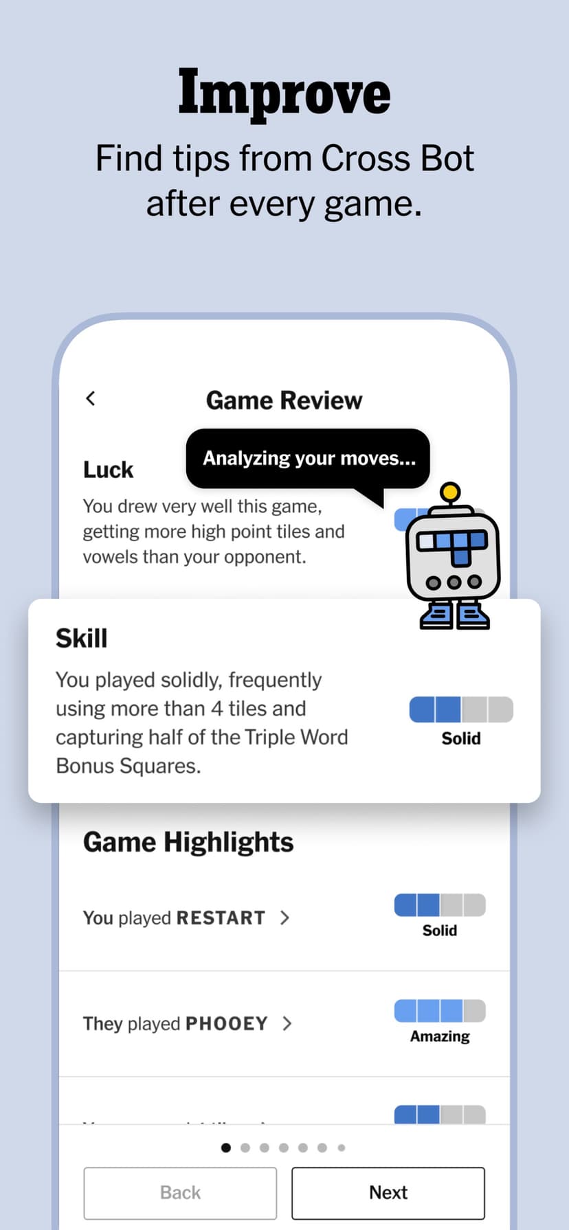 NYT Crossplay: Play and Spell screenshot 5 - screenshot