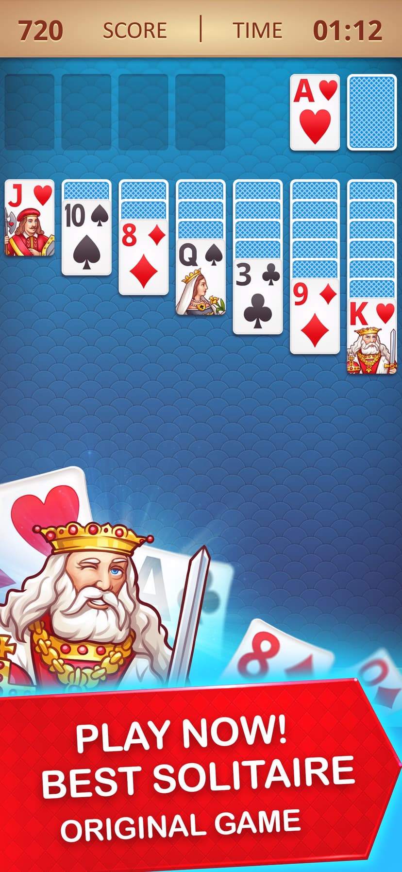 Free Solitaire ™ Card Game screenshot 1 - screenshot