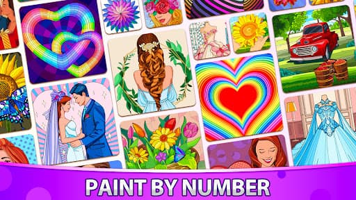 ColorPlanet® Paint by Number screenshot 1 - screenshot