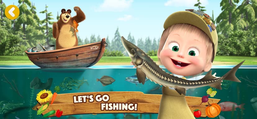 Masha and the Bear: Easy Farm screenshot 6 - screenshot