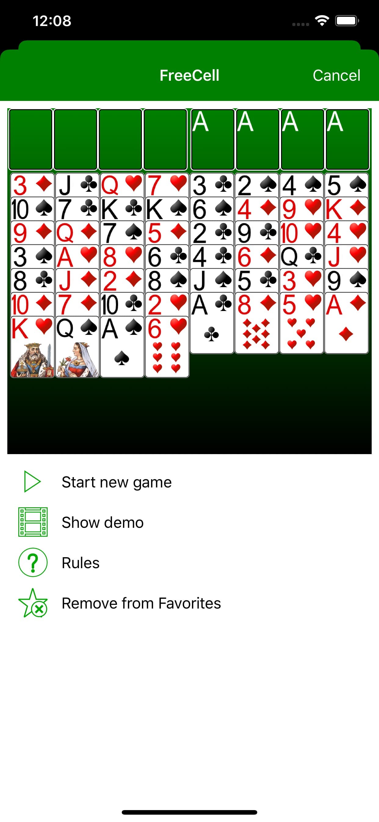 250+ Solitaires screenshot 4 - screenshot