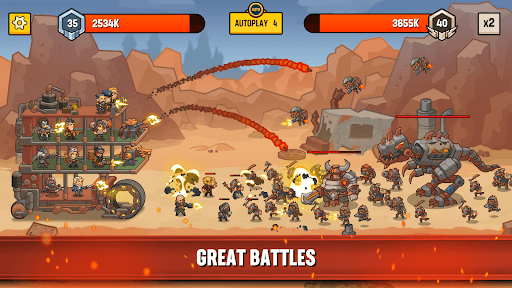 Steampunk Camp Defense screenshot 16 - screenshot