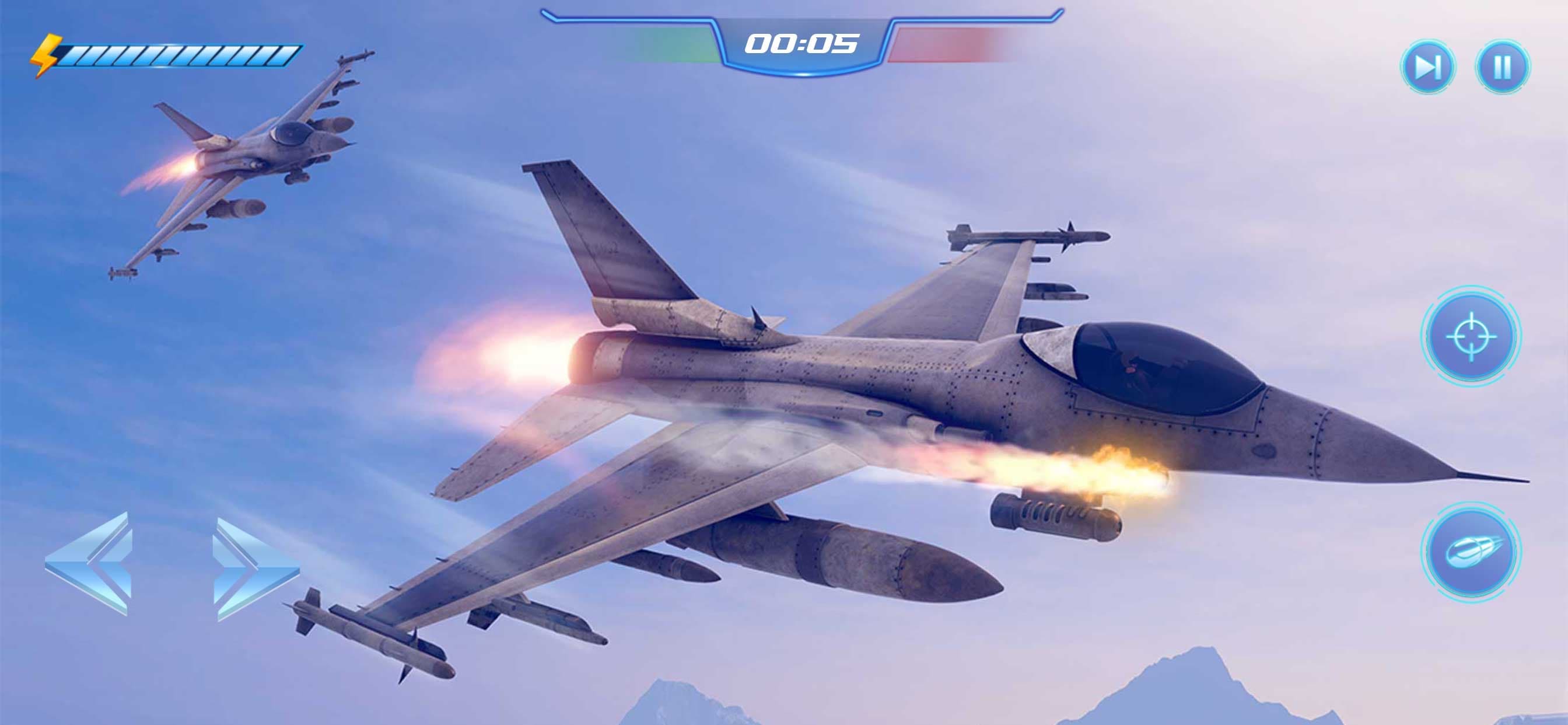 Jet Fighter Air War Simulator screenshot 4 - screenshot