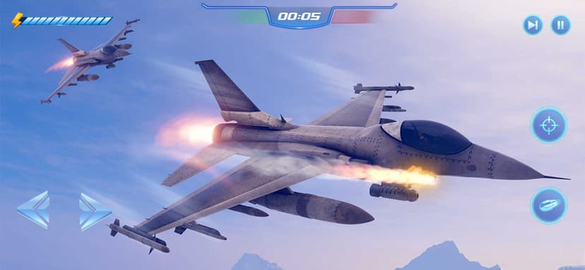 Jet Fighter Air War Simulator screenshot 4 - screenshot