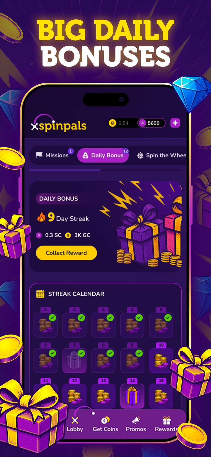 SpinPals Slots & Casino Games screenshot 2 - screenshot