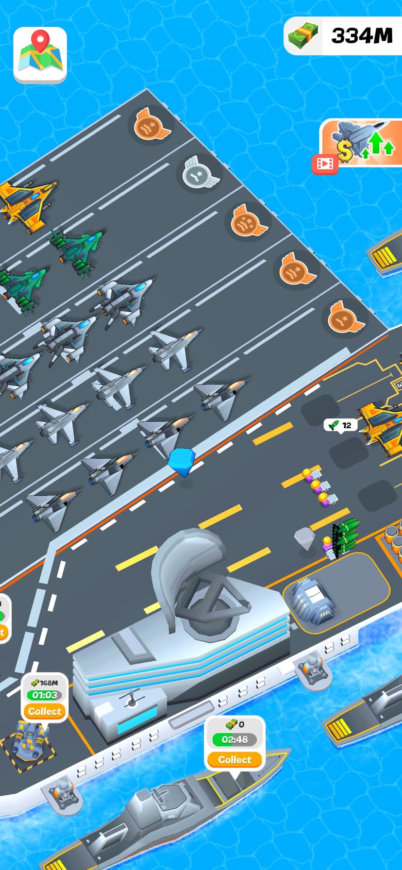 Idle Aircraft Carrier screenshot 5 - screenshot