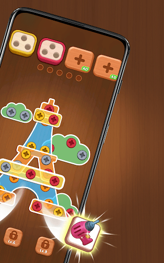 Woodbolt Sort: Nuts & Screws screenshot 12 - screenshot