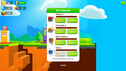 Ground Digger: Lava Hole Drill screenshot 7 - screenshot