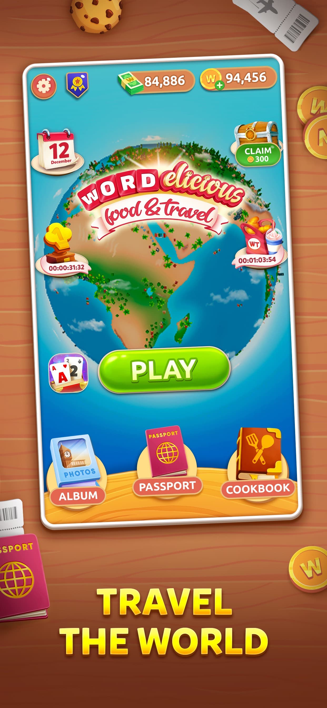 Wordelicious: Food & Travel screenshot 1 - screenshot