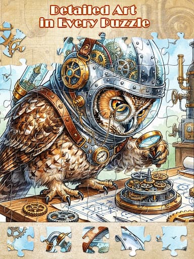 Steampunk Jigsaw Puzzle Games screenshot 10 - screenshot