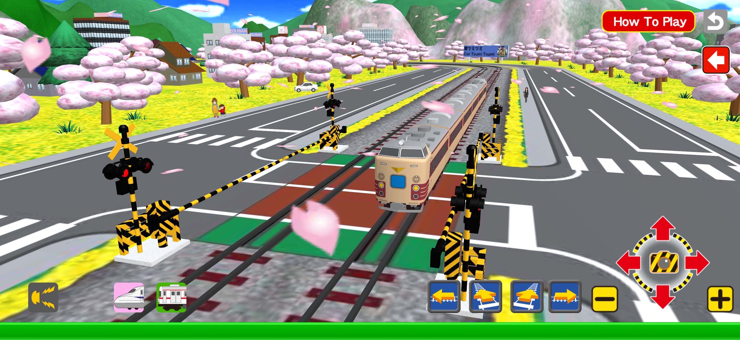 Railroad Crossing Train 3D screenshot 2 - screenshot