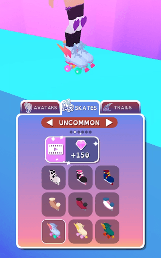 Sky Roller: Rainbow Skating screenshot 14 - screenshot
