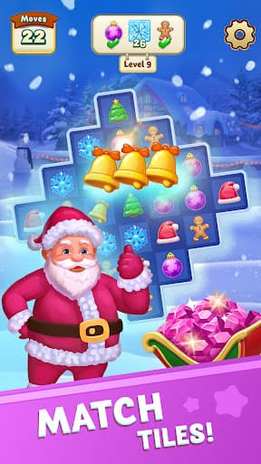 Christmas Adventure 3: Match-3 screenshot 1 - screenshot
