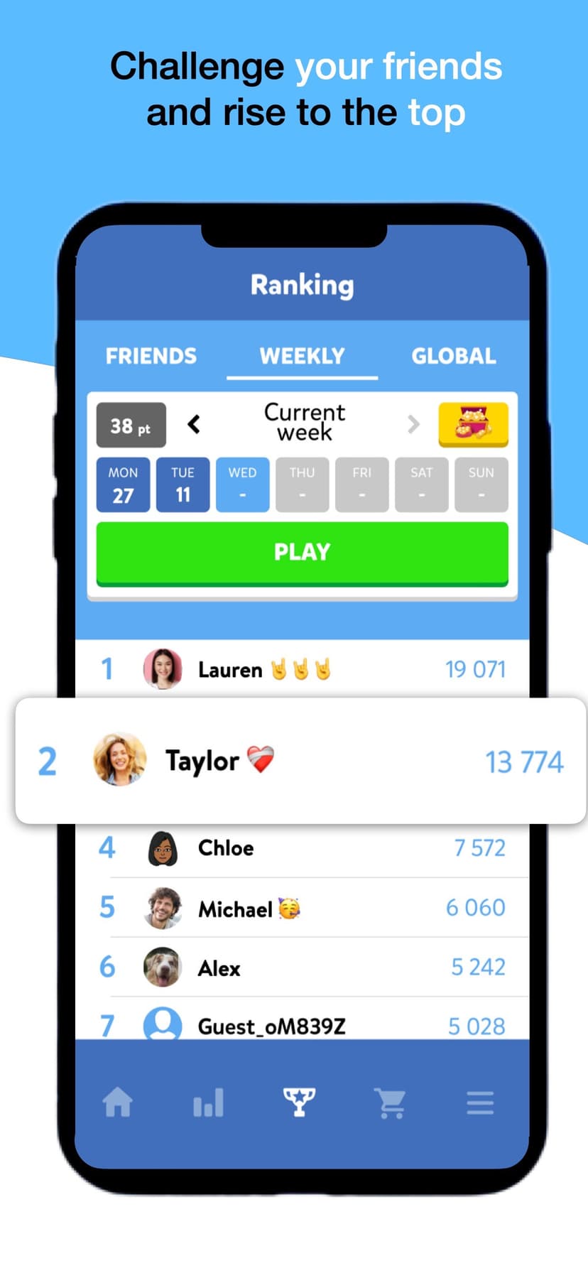 Fight List 2 - Categories Game screenshot 3 - screenshot