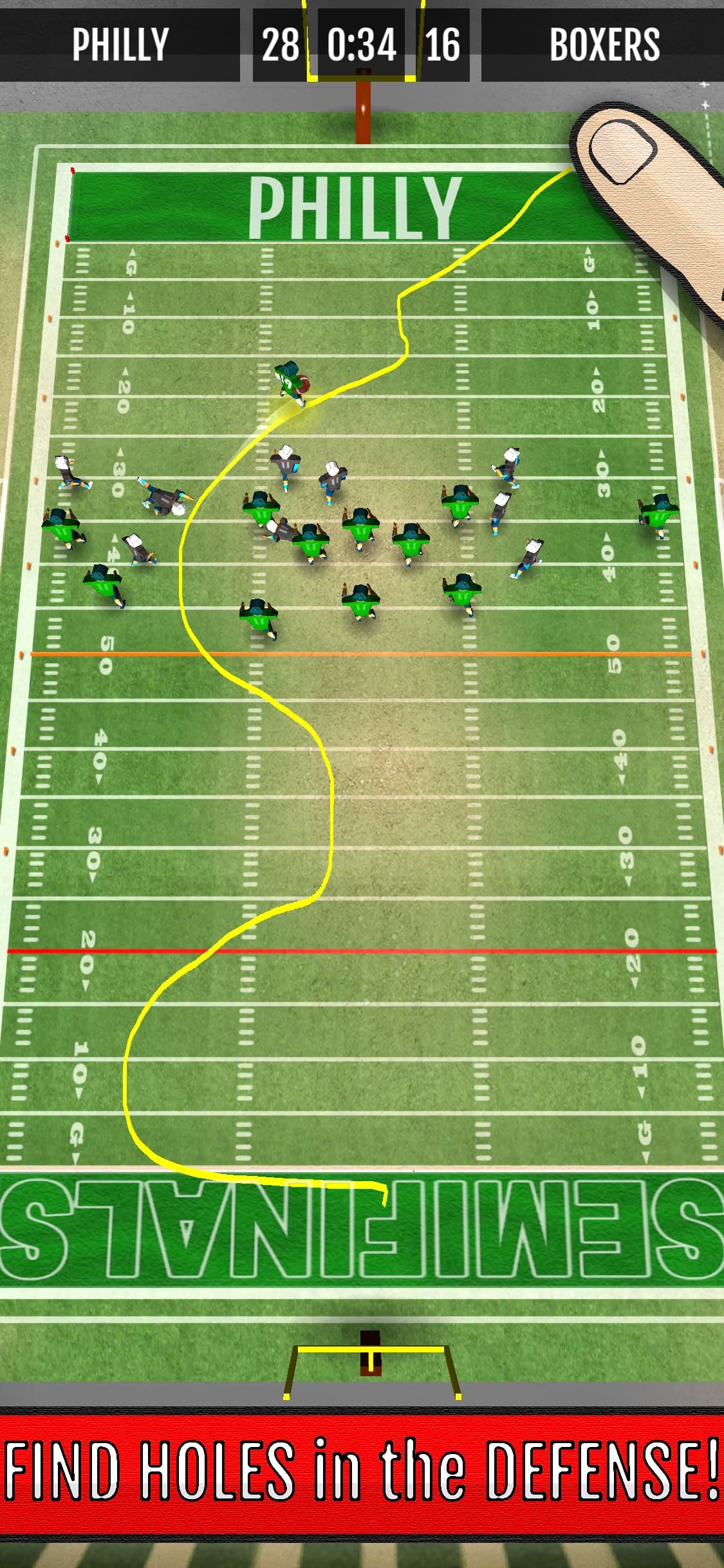 Football: Ted Ginn Kick Return screenshot 2 - screenshot