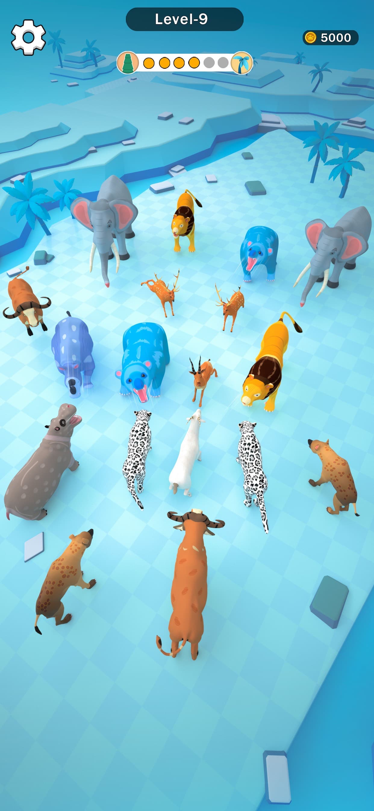 Merge Animal - Dinosaur Fight screenshot 2 - screenshot