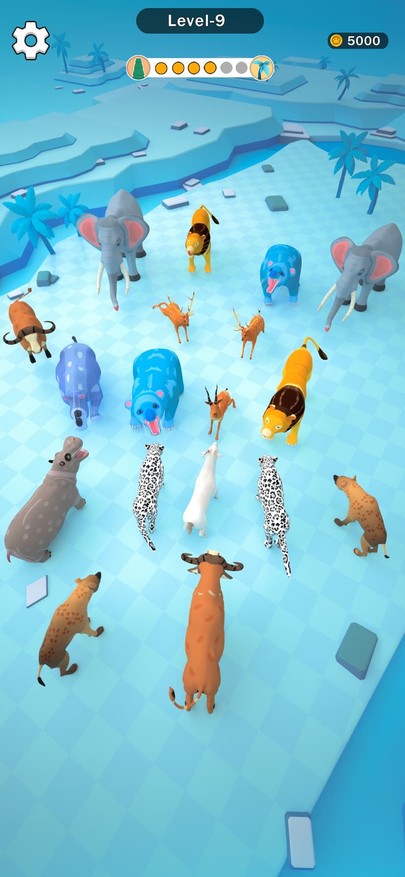 Merge Animal - Dinosaur Fight screenshot 2 - screenshot