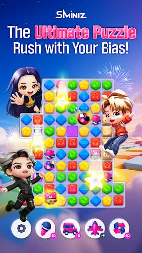 SMiniz: K-POP Puzzle Game screenshot 2 - screenshot