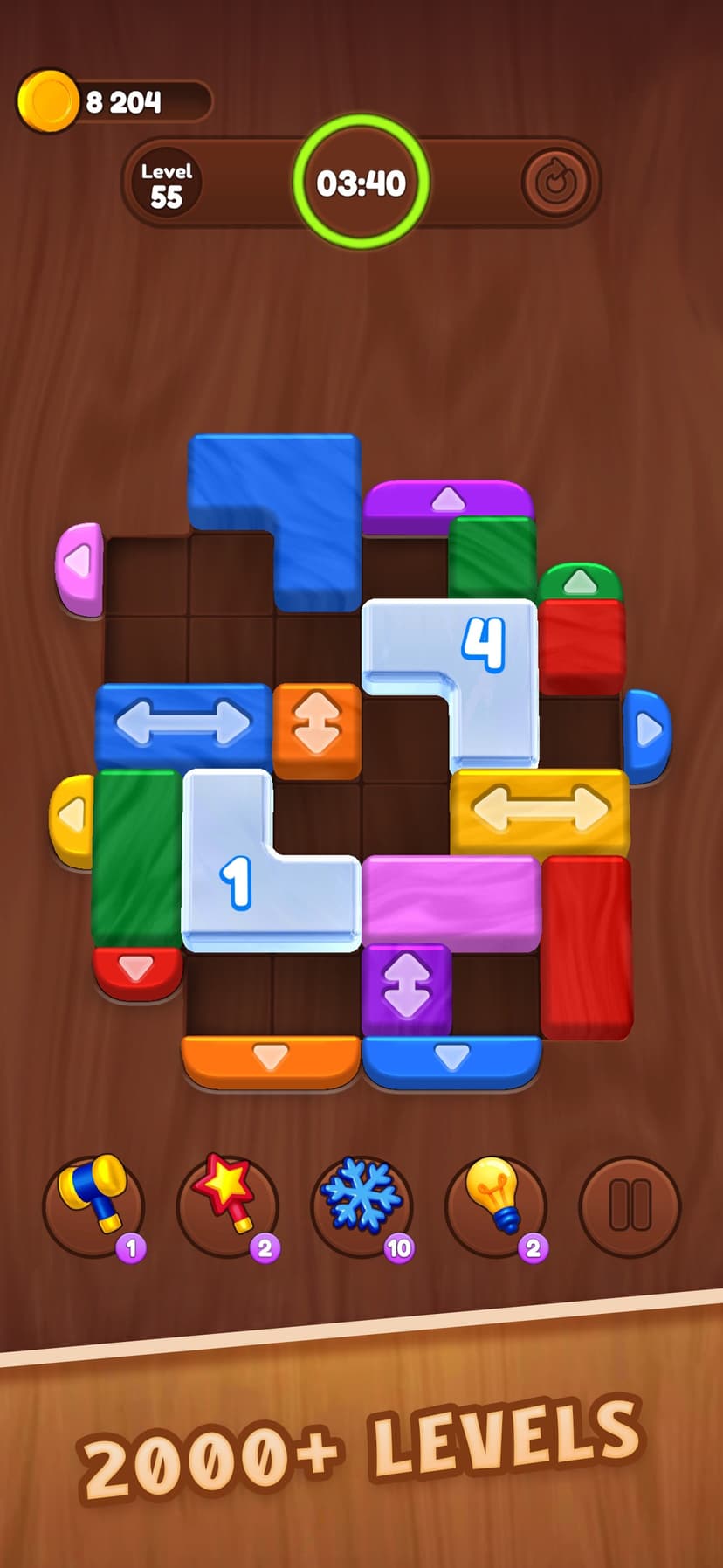 Wood Color Jam - Block Puzzle screenshot 2 - screenshot