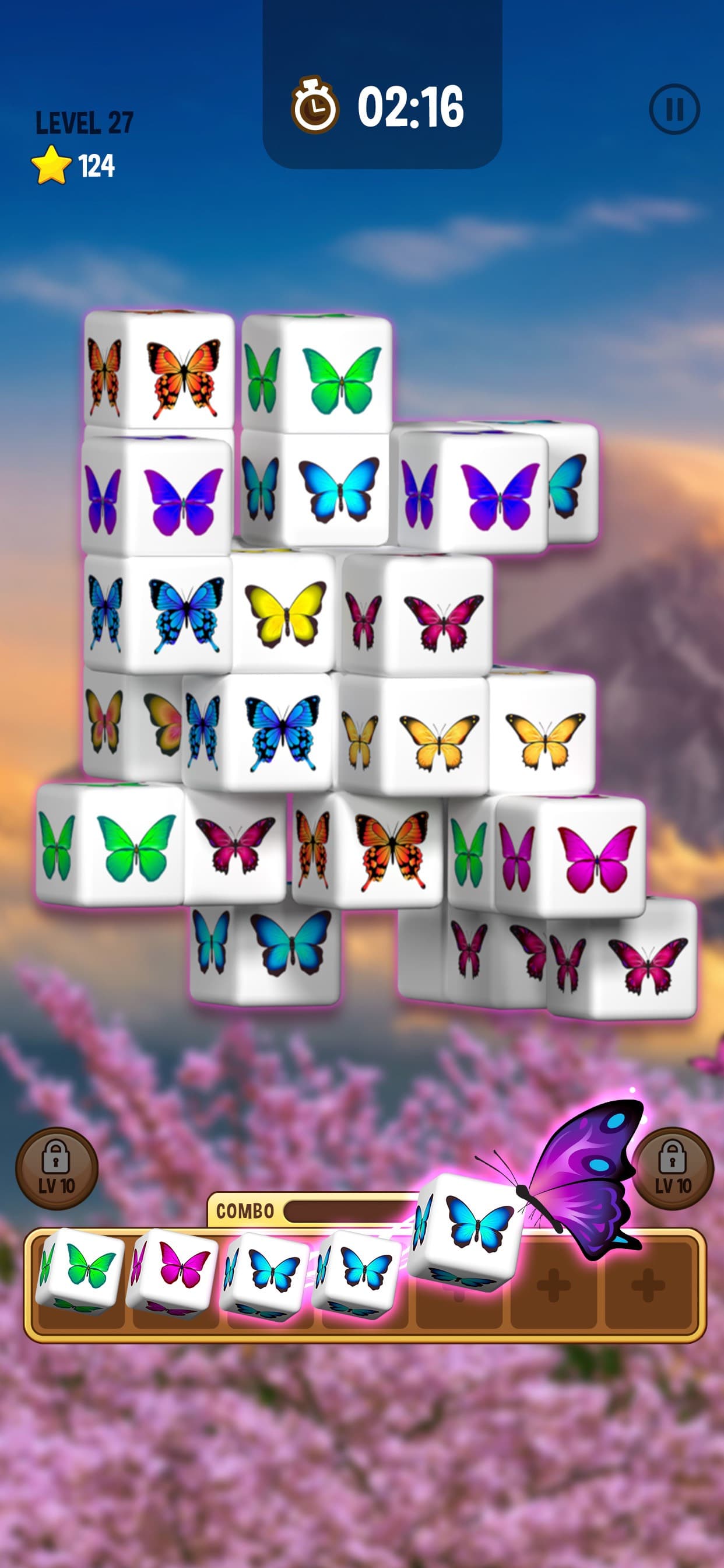 Cube Match Triple - 3D Puzzle screenshot 6 - screenshot