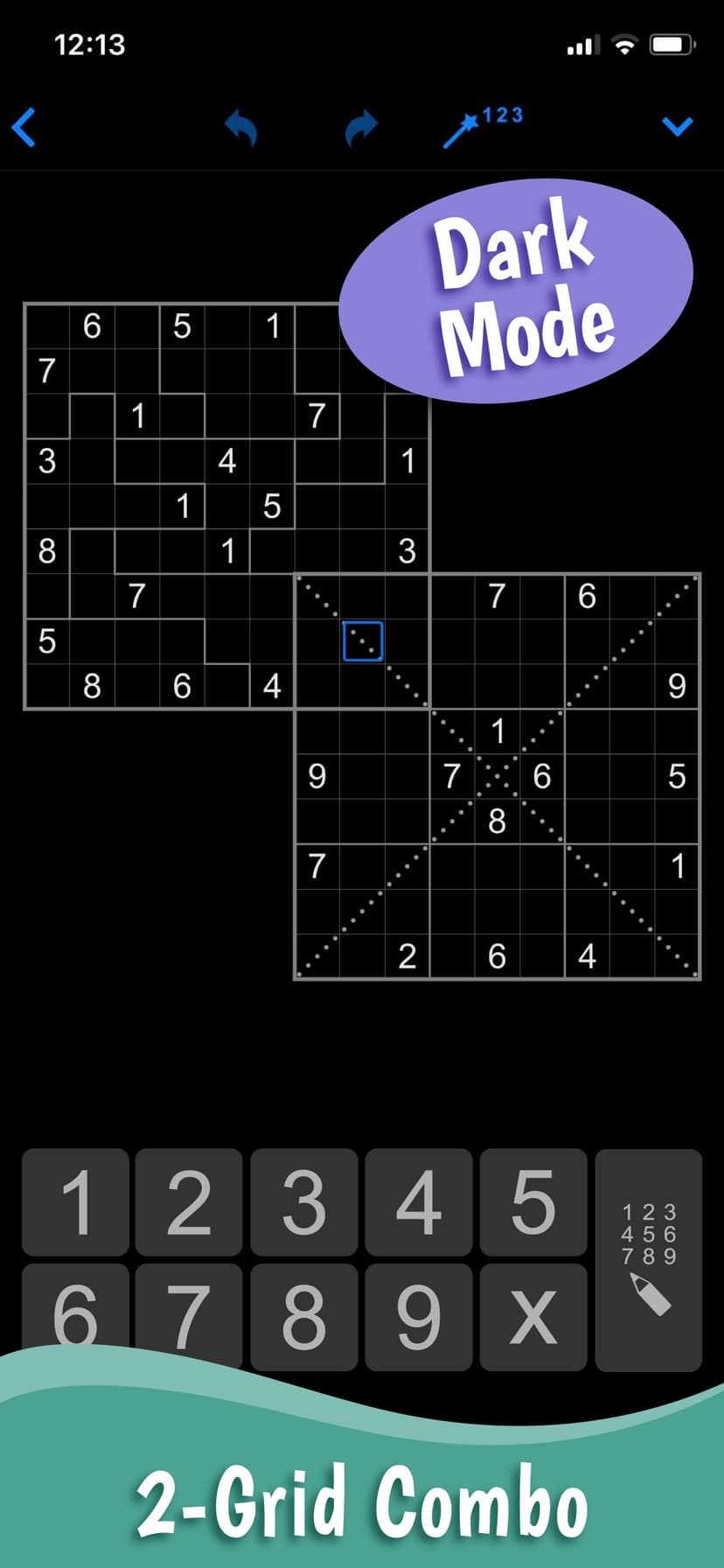 MultiSudoku: Samurai Sudoku screenshot 4 - screenshot