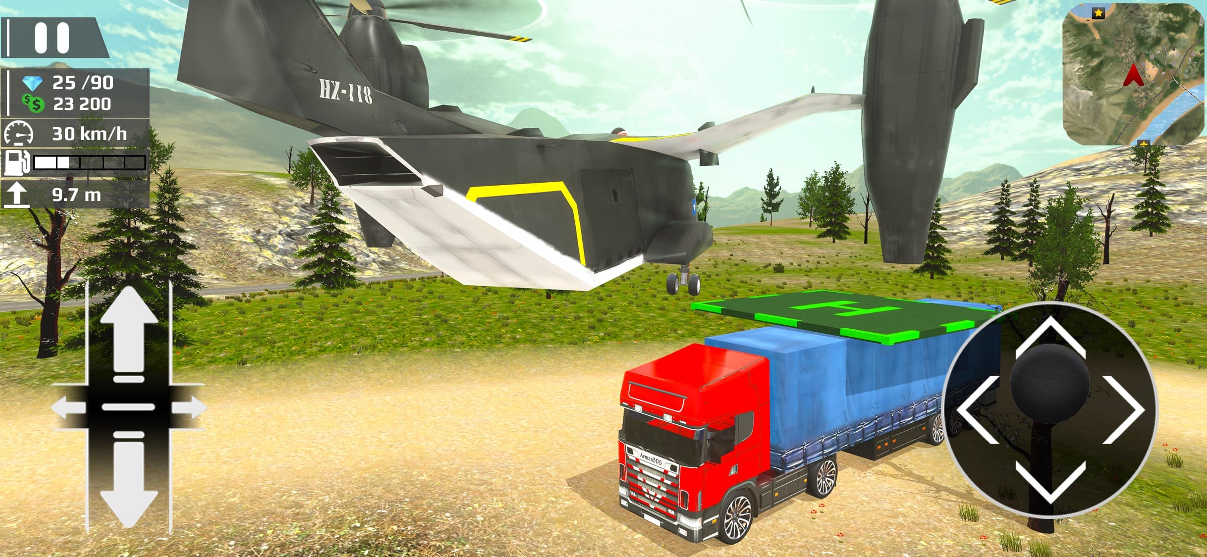 Helicopter Flying: Car Driving screenshot 7 - screenshot