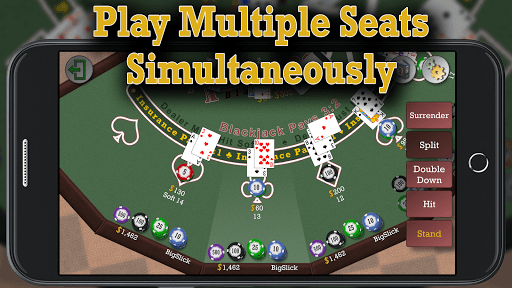Advanced 21 Blackjack screenshot 1 - screenshot