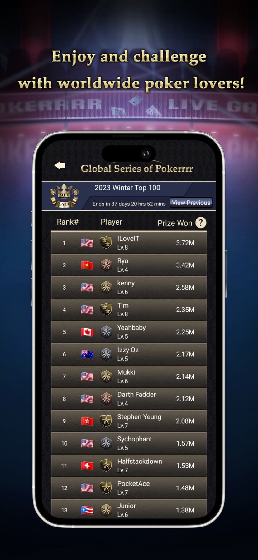 Pokerrrr 2: Texas Holdem Poker screenshot 5 - screenshot