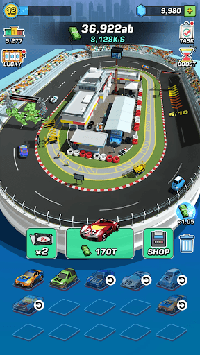 Idle Car Racing screenshot 1 - screenshot