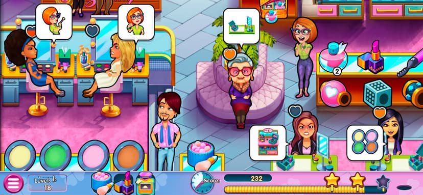 Sally's Salon: Kiss & Make-Up screenshot 3 - screenshot