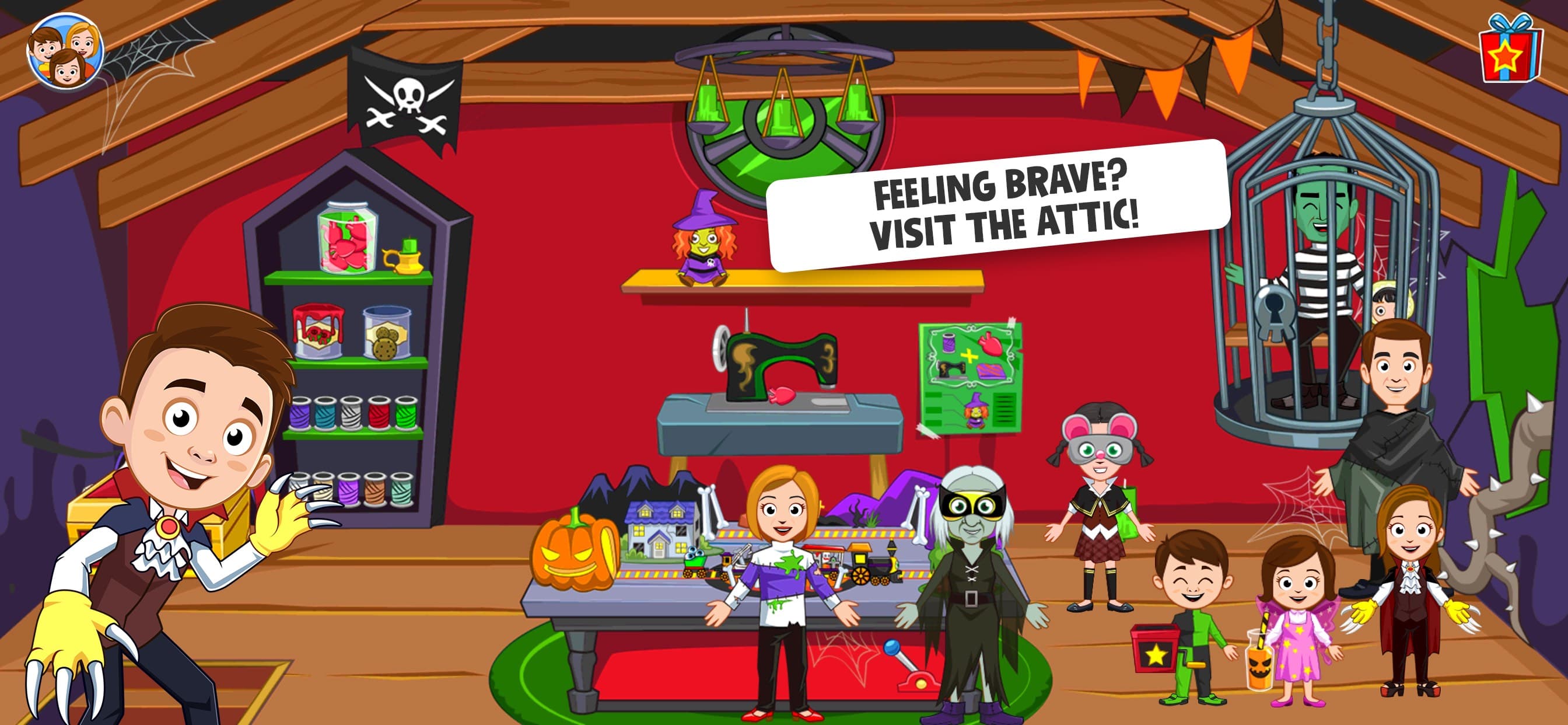 My Town : Haunted House screenshot 3 - screenshot