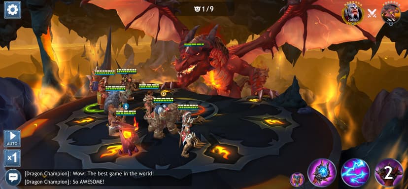 Dragon Champions: War RPG Game screenshot 5 - screenshot