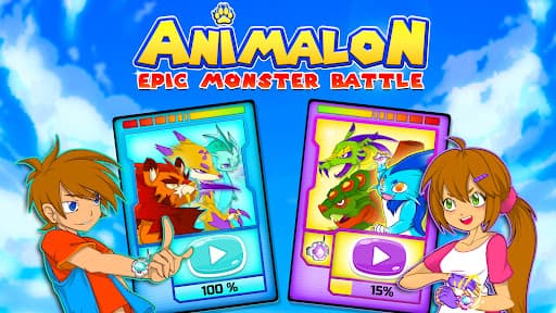 Animalon: Epic Monsters Battle screenshot 1 - screenshot