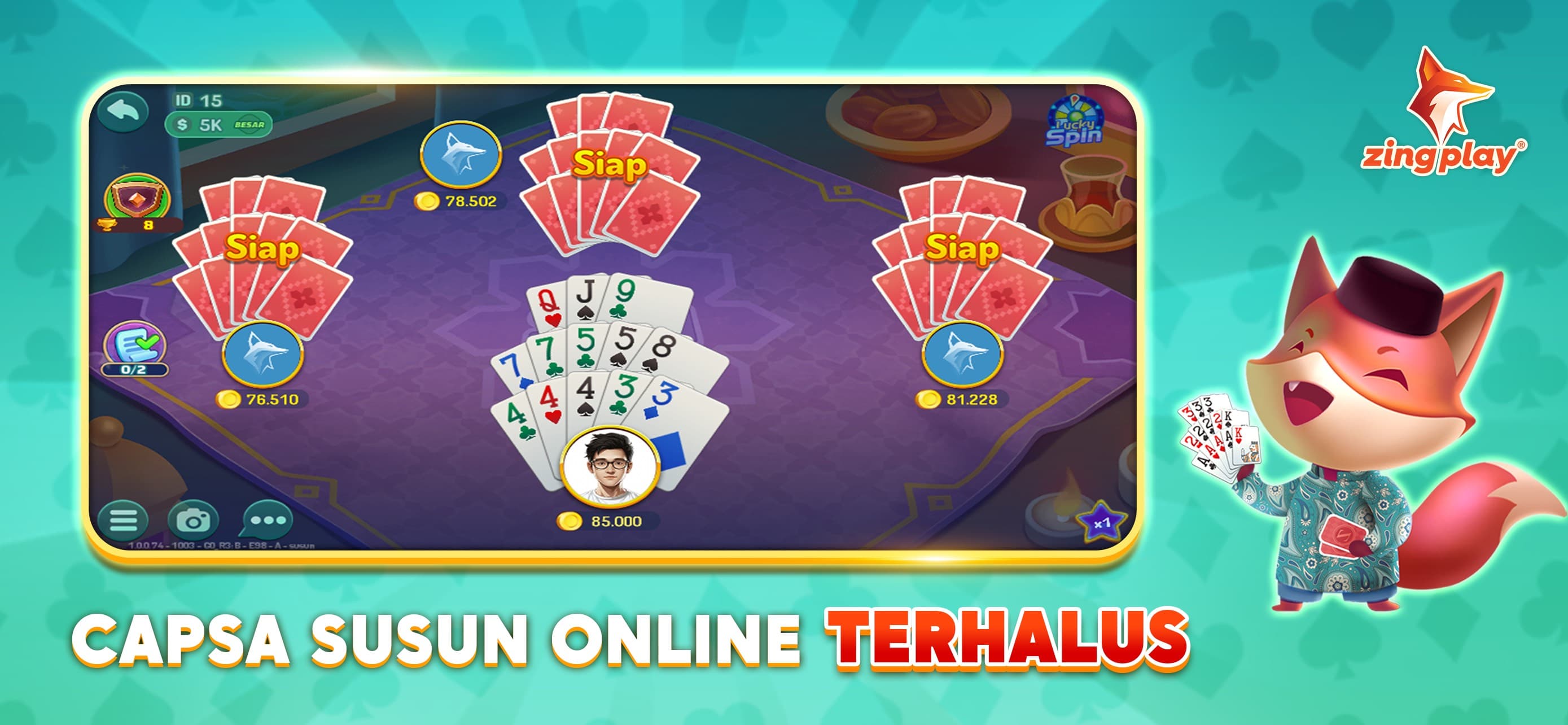 Capsa Susun ZingPlay Remi Kata screenshot 3 - screenshot