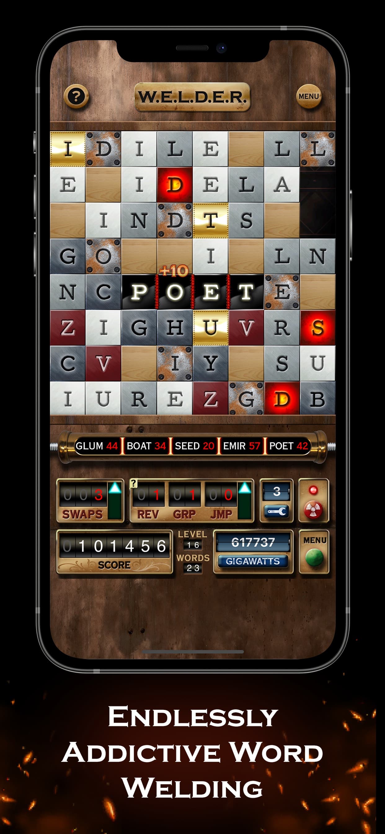 W.E.L.D.E.R. - word game screenshot 9 - screenshot
