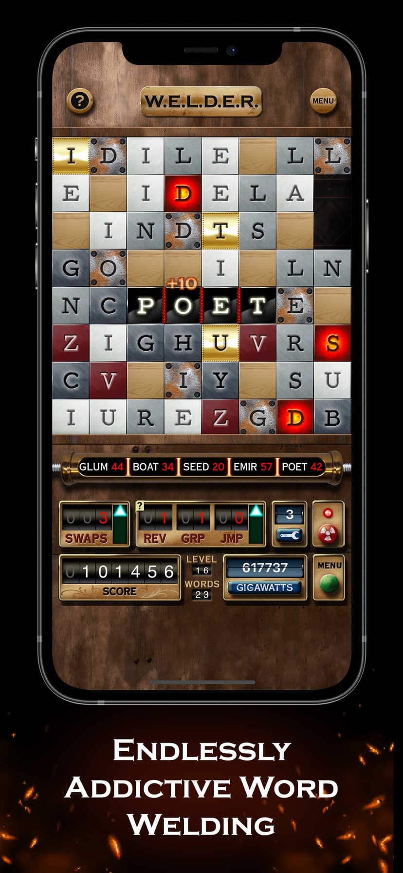 W.E.L.D.E.R. - word game screenshot 9 - screenshot