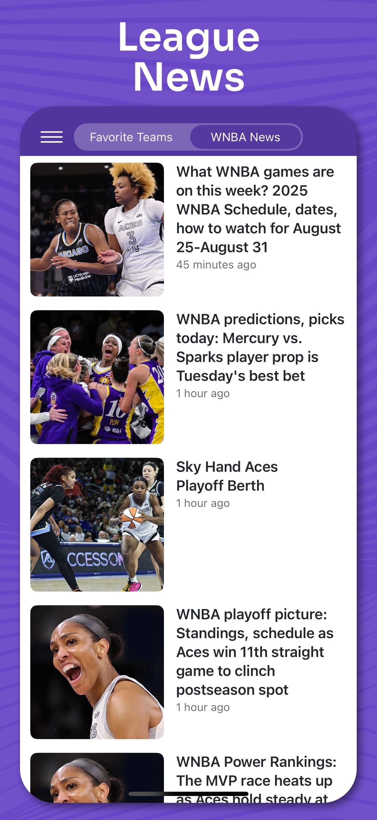 Superfan: Women's Basketball screenshot 10 - screenshot