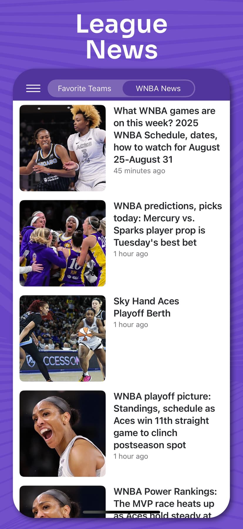 Superfan: Women's Basketball screenshot 10 - screenshot