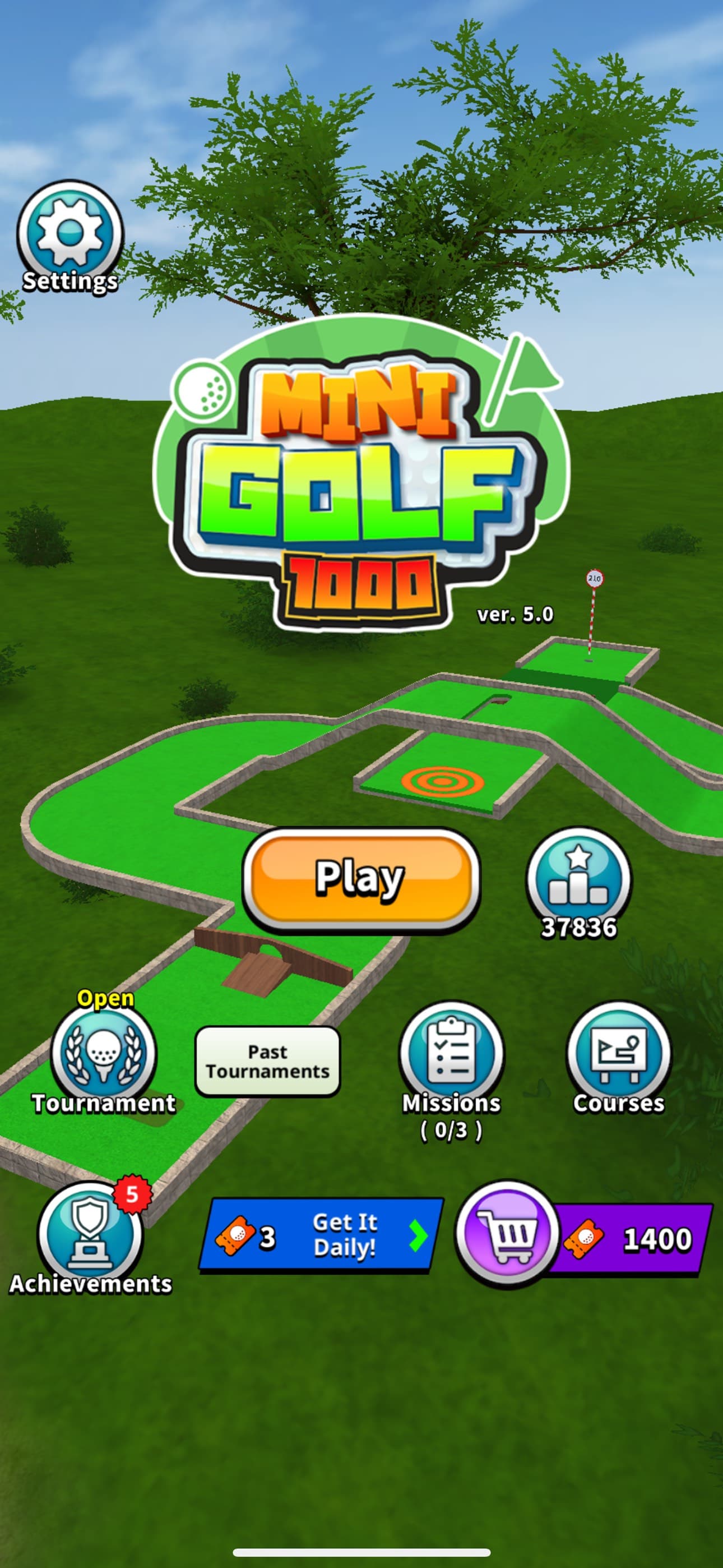 Mini Golf 1000: Putt Putt Star screenshot 9 - screenshot