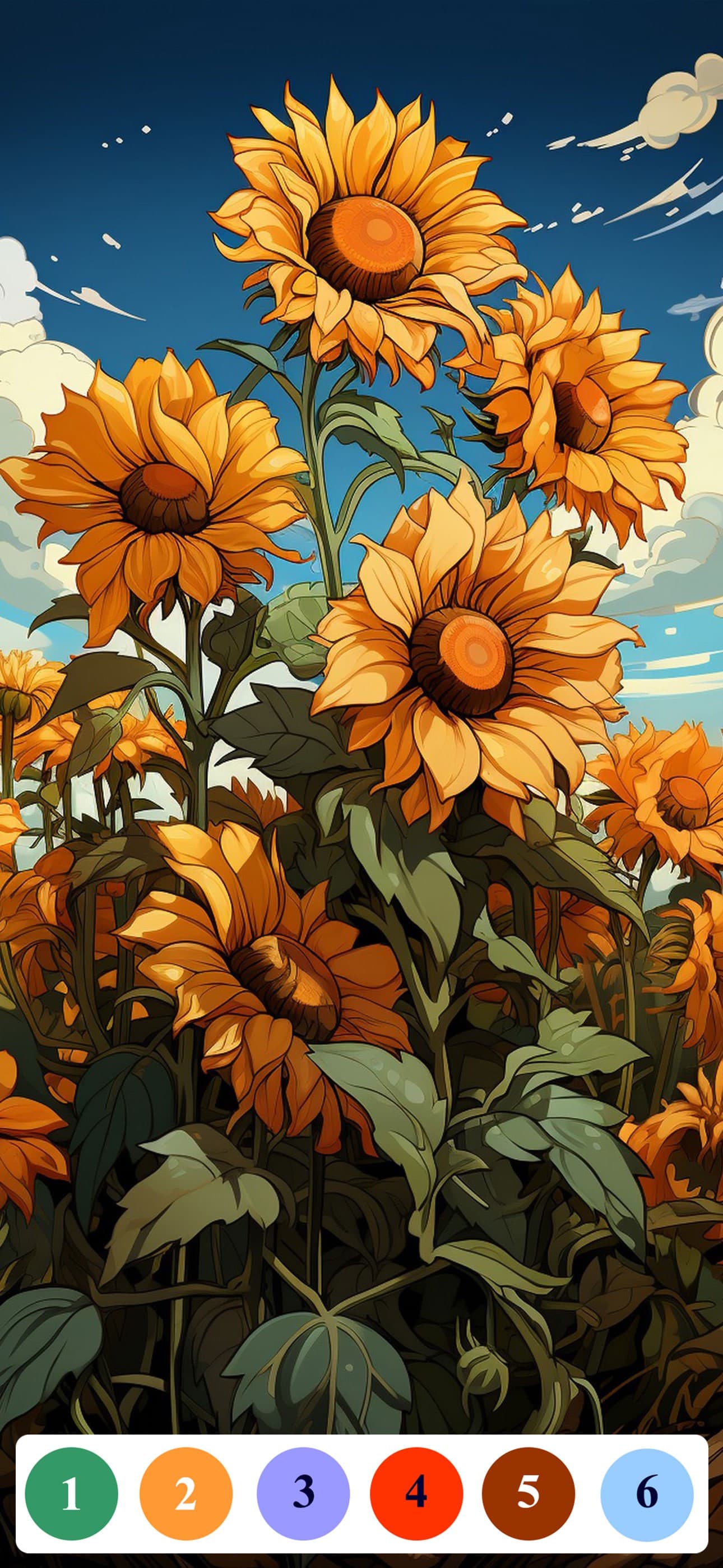 Senior Color - Paint By Number screenshot 2 - screenshot